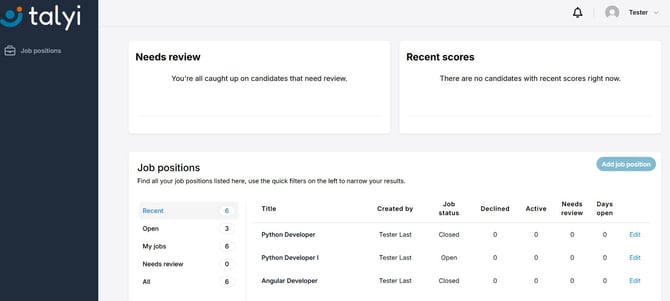 7 results listed.